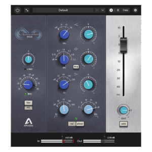 Clearmountain's 8068 plugin default state.
