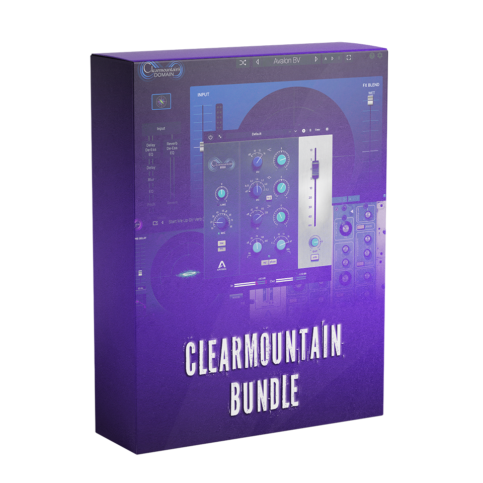 Clearmountain's Bundle with all 4 Bob Clearmountain Plugins
