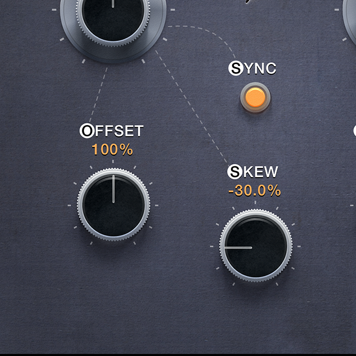 Offset Knob for Clearmountain Dance plugin
