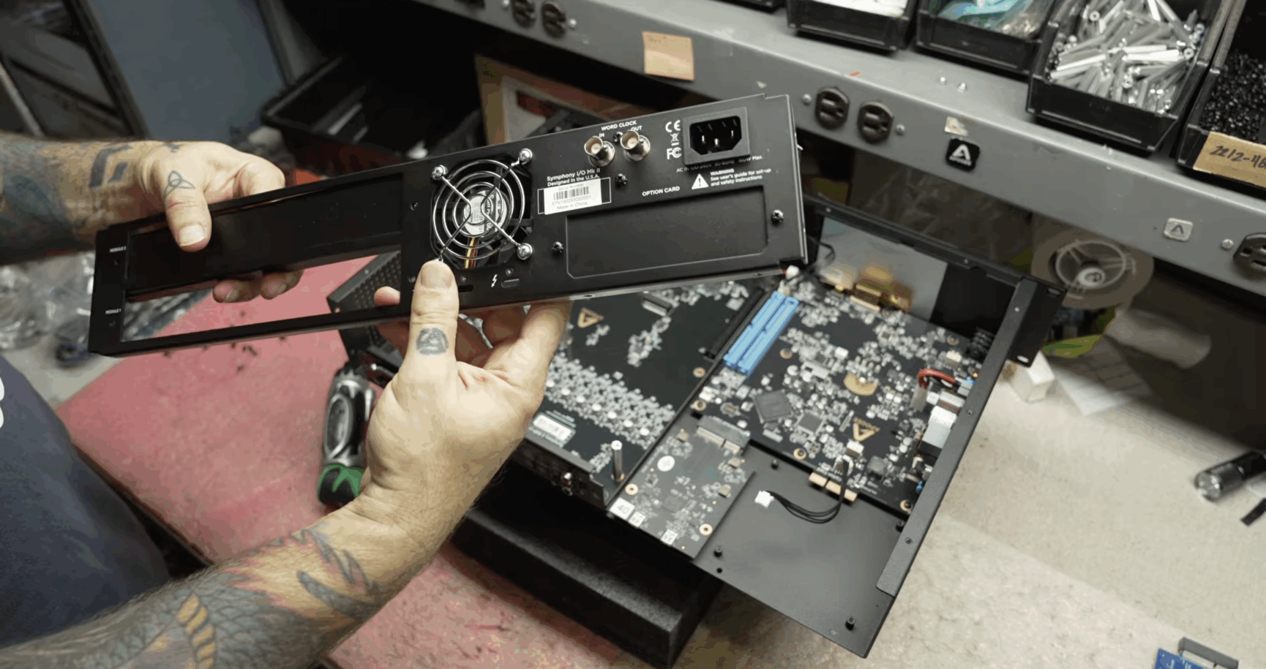 ミホページ Symphony MKII TB2 to TB3 Self Install Guide - Apogee Electronics